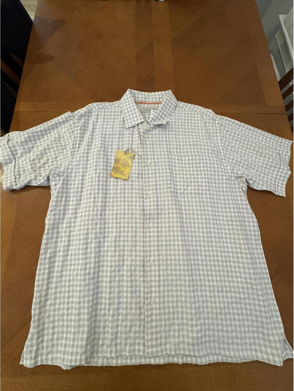 Island Republic Men's Short Sleeve Button-Up Shirt XXL